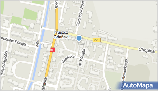 Paczkomat InPost PGD09N, Chopina 12, Pruszcz Gdański 83-000