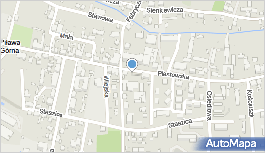 Paczkomat InPost PGR01G, Piastowska 55, Piława Górna 58-240