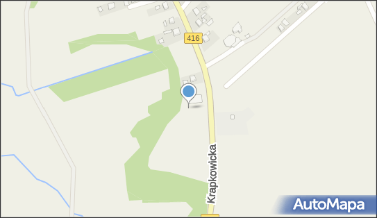Paczkomat InPost PIET01M, Krapkowicka 2A, Pietna 47-300
