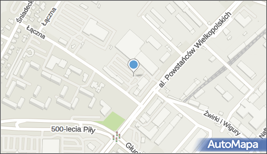 Paczkomat InPost PIL01M, Aleja Powstańców Wielkopolskich 162 64-920