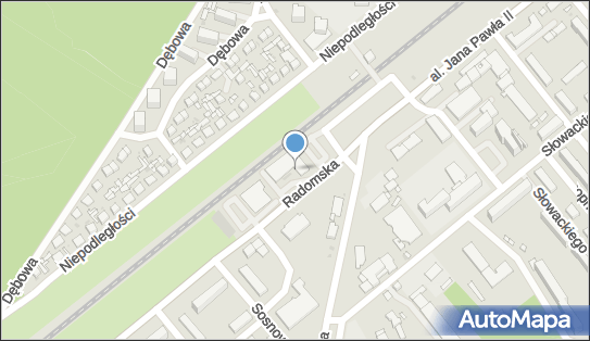 Paczkomat InPost PIO01M, Radomska 2, Pionki 26-670