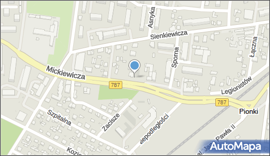 Paczkomat InPost PIO08M, Mickiewicza 16, Pionki 26-670