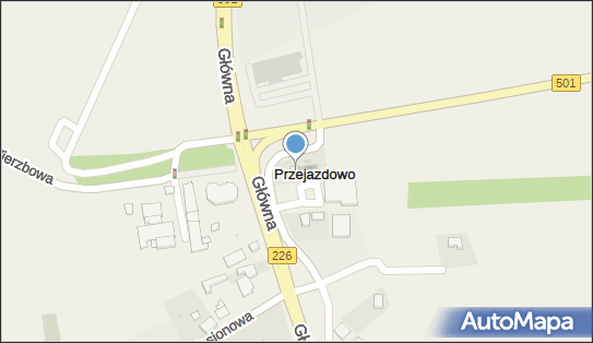 Paczkomat InPost PJZ01M, Główna 25, Przejazdowo 83-021