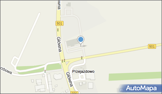 Paczkomat InPost PJZ01M, Główna 25, Przejazdowo 83-021