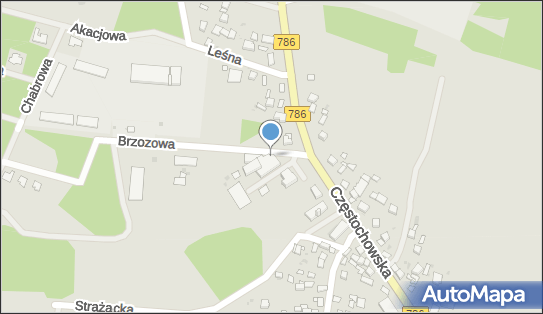 Paczkomat InPost PKS01N, Częstochowska 89, Piekoszów 26-065