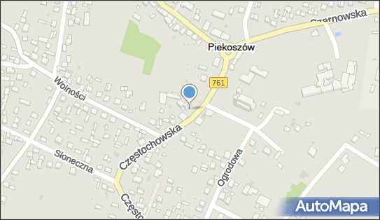Paczkomat InPost PKS02BAPP, Częstochowska 43, Piekoszów 26-065