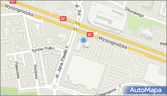 Paczkomat InPost PLC01M, Wyszogrodzka 140, Płock 09-410