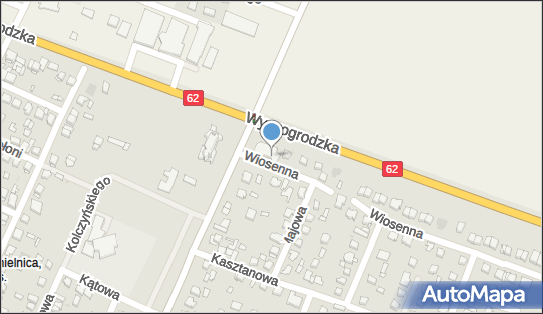 Paczkomat InPost PLC10A, Wiosenna 1, Płock 09-410