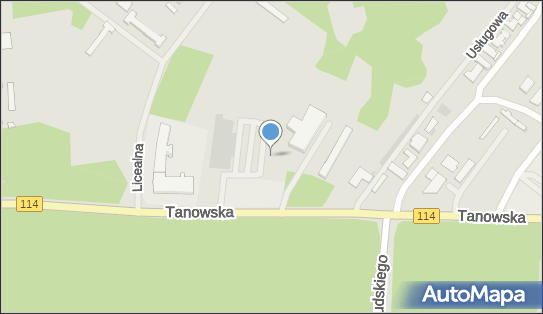 Paczkomat InPost PLO07M, Tanowska 12, Police 72-010