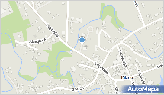 Paczkomat InPost PLZ03N, Legionów 19, Pilzno 39-220
