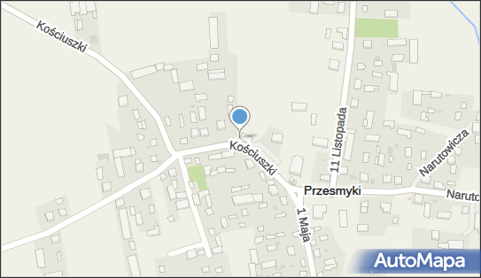 Paczkomat InPost PMI01M, Kościuszki 12, Przesmyki 08-109