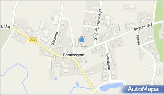 Paczkomat InPost PMY01M, Spacerowa 3A, Pomieczyno 83-305