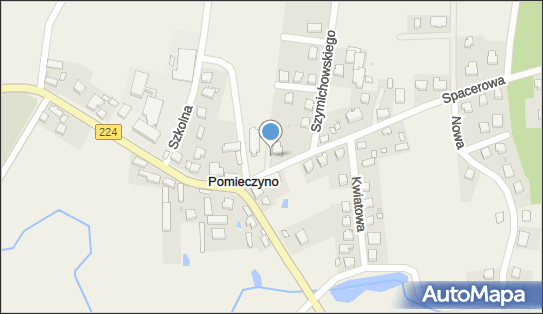 Paczkomat InPost PMY01M, Spacerowa 3A, Pomieczyno 83-305