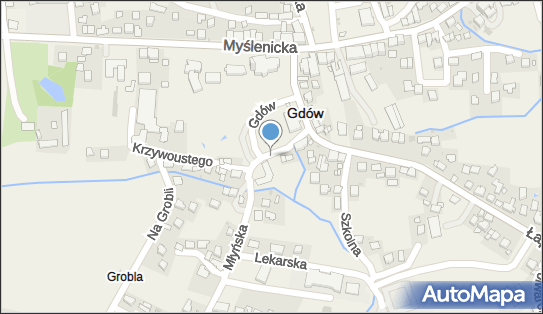Paczkomat InPost PNET0912, Młyńska 53A, Gdów 32-420