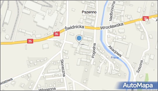Paczkomat InPost PNN01APP, Spacerowa 1, Pszenno 58-125