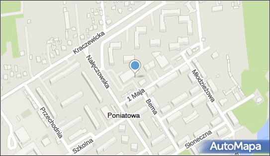 Paczkomat InPost PNT01M, Nałęczowska 10, Poniatowa 24-320