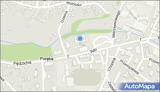 Paczkomat InPost POA01APP, Ludowego Wojska Polskiego 5, Poręba 42-480