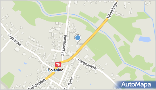 Paczkomat InPost POC01BAPP, Kazimierza Wielkiego 1, Połaniec 28-230