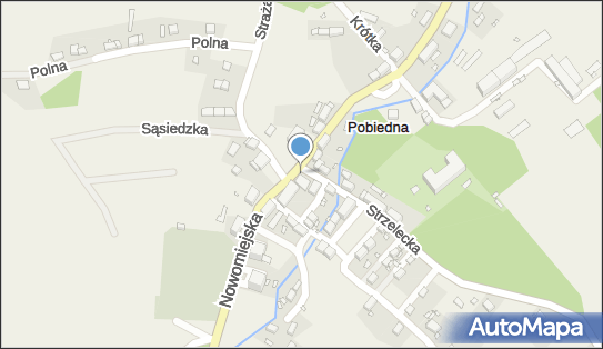 Paczkomat InPost POE01M, Dworcowa 1, Pobiedna 59-814