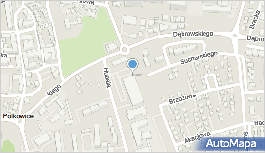 Paczkomat InPost POL06M, Majora Hubala 1, Polkowice 59-100