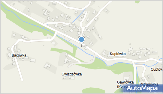 Paczkomat InPost PONI01M, Ponice 156B, Ponice 34-700