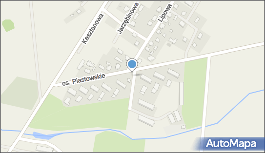 Paczkomat InPost POP01M, Os. Piastowskie 11, Popowo Kościelne 62-285