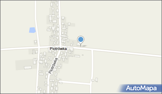 Paczkomat InPost PORA01BAPP, Piotrówka 23A, Piotrówka 63-620
