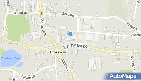 Paczkomat InPost POS01A, Daszyńskiego 1A, Prószków 46-060