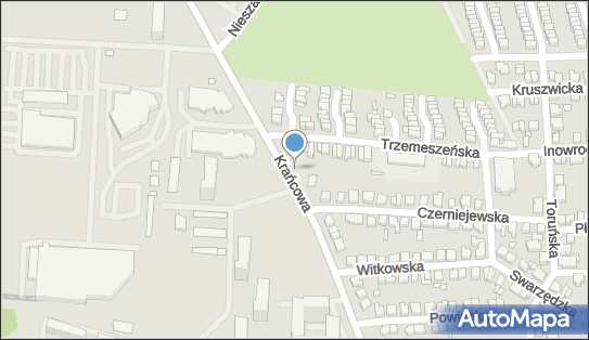Paczkomat InPost POZ01APP, Trzemeszeńska 2, Poznań 61-038