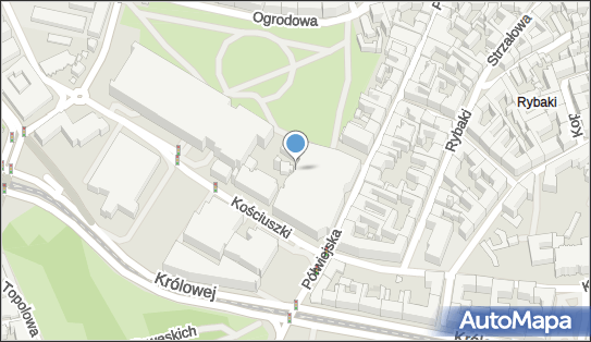 Paczkomat InPost POZ01HO, Półwiejska 42, Poznań 61-888