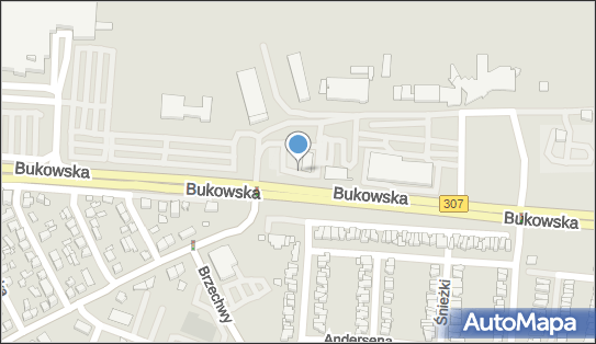 Paczkomat InPost POZ02B, Bukowska 285, Poznań 60-189