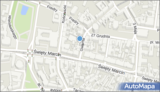 Paczkomat InPost POZ02H, Gwarna 7, Poznań 61-702