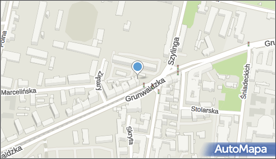 Paczkomat InPost POZ08H, Grunwaldzka 11, Poznań 60-782