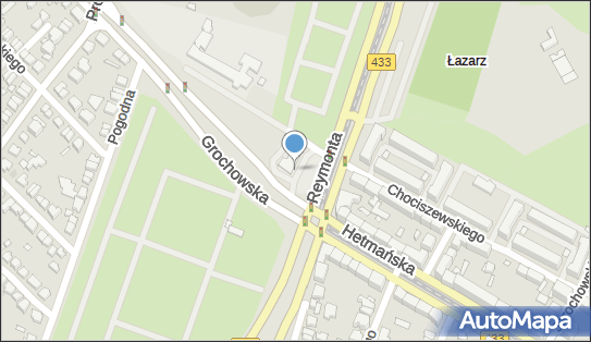 Paczkomat InPost POZ09APP, Chociszewskiego 49, Poznań 60-256