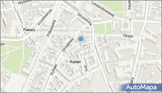 Paczkomat InPost POZ11H, Rybaki 1, Poznań 61-883