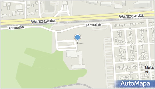 Paczkomat InPost POZ126M, Termalna 5, Poznań 61-028