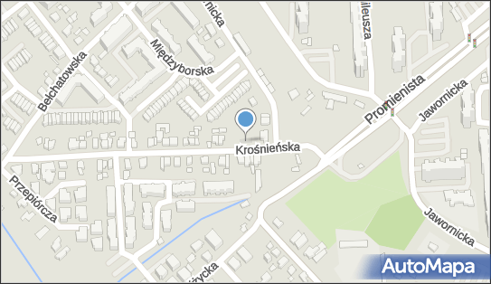 Paczkomat InPost POZ188M, Krośnieńska 1c, Poznań 60-162