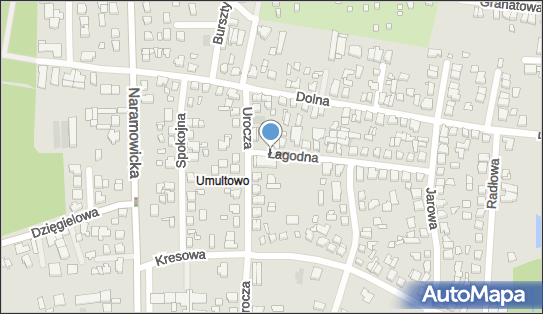 Paczkomat InPost POZ192M, Łagodna 4, Poznań 61-680