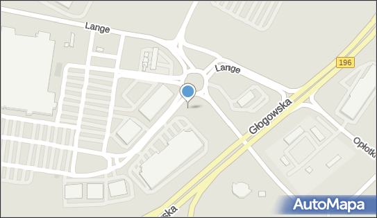 Paczkomat InPost POZ19N, Głogowska 440, Poznań 60-004