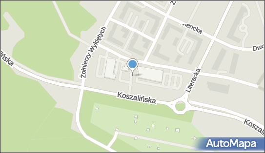 Paczkomat InPost POZ209M, Adama Poszwińskiego 6, Poznań 60-461