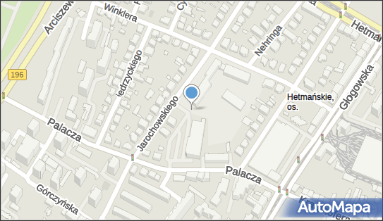 Paczkomat InPost POZ211M, Palacza 18, Poznań 60-241