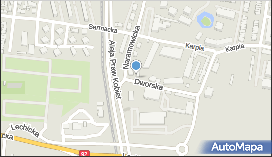 Paczkomat InPost POZ248M, Dworska 4, Poznań 61-619