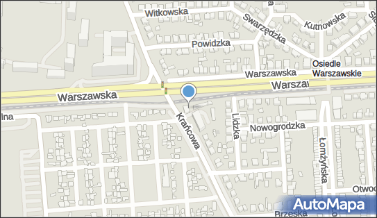 Paczkomat InPost POZ262M, Warszawska 84A, Poznań 61-035