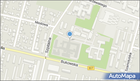 Paczkomat InPost POZ28HP, Szpitalna 27/33, Poznań 60-572
