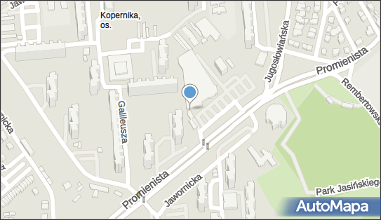 Paczkomat InPost POZ28N, Promienista 160, Poznań 60-142