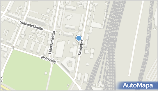 Paczkomat InPost POZ294M, Kolejowa 29a, Poznań 60-718