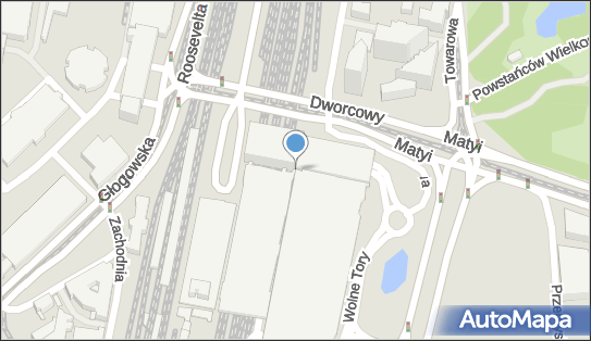 Paczkomat InPost POZ29A, Dworcowa 1, Poznań 61-801