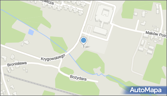 Paczkomat InPost POZ32N, Krygowskiego 10, Poznań 60-680
