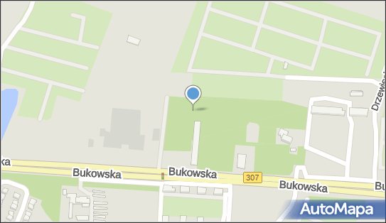 Paczkomat InPost POZ35BAPP, Bukowska 273-277, Poznań 60-189