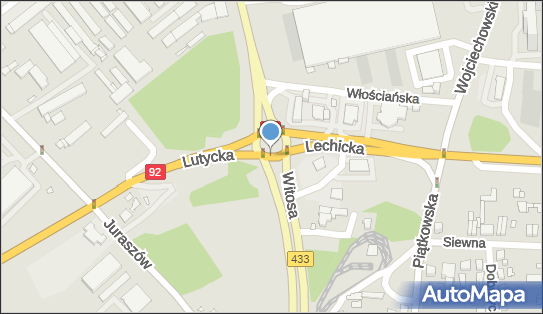 Paczkomat InPost POZ406, Lutycka 122, Poznań 60-415